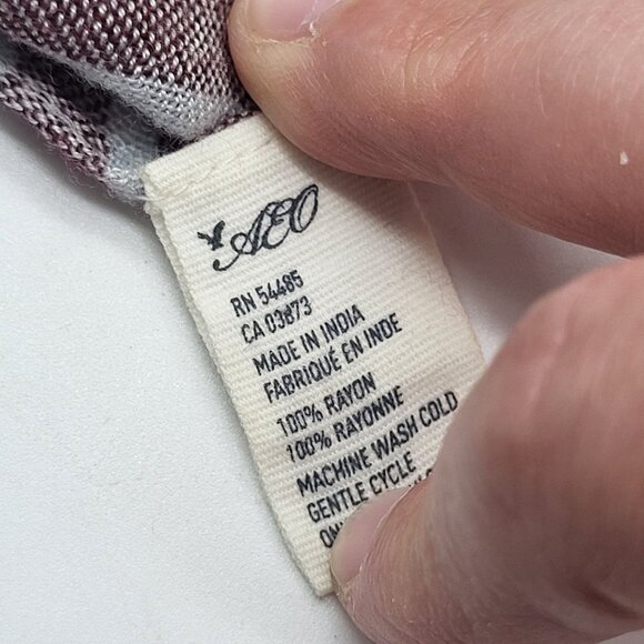 American Eagle Outfitters Striped Lightweight Scarf - Picture 6 of 6